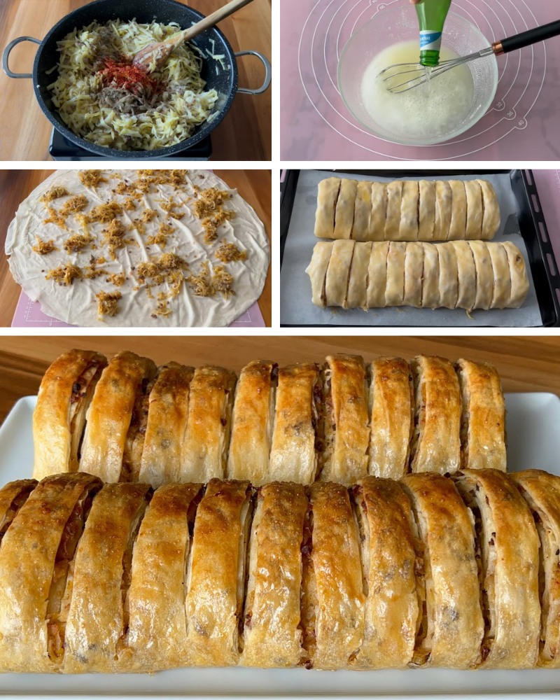 Sodalı Rulo Börek Tarifi - 1