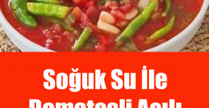 Soğuk Su İle Domatesli Acılı Biber Turşusu Tarifi