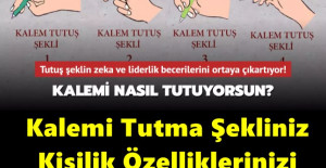 Kalemi tutma şekliniz kişilik özelliklerinizi ortaya çıkarıyor