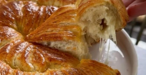 Peynirli maden sulu çörek