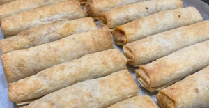 Çıtır çıtır köz patlıcanlı börek