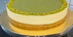 Fıstık kremalı Cheesecake