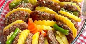 Fırında Köfte Patates Dizmesi Tarifi