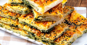 Hazır Yufka İle Ispanaklı Kolay Börek Tarifi