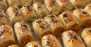 Milföy Hamurundan Peynirli Patatesli Börek