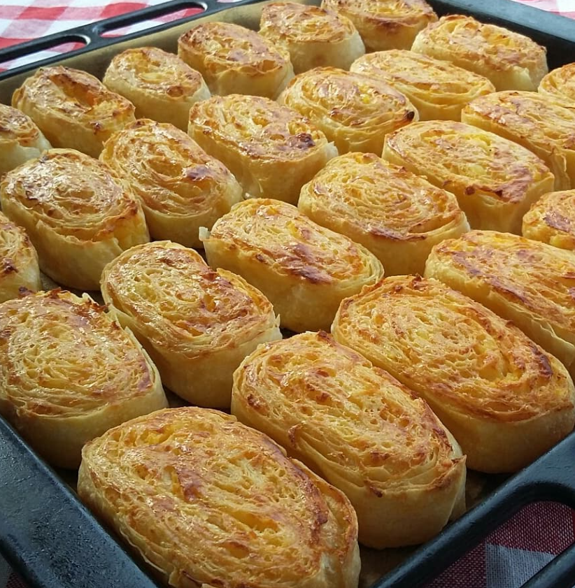 Patatesli Havuçlu Rulo Börek - 2