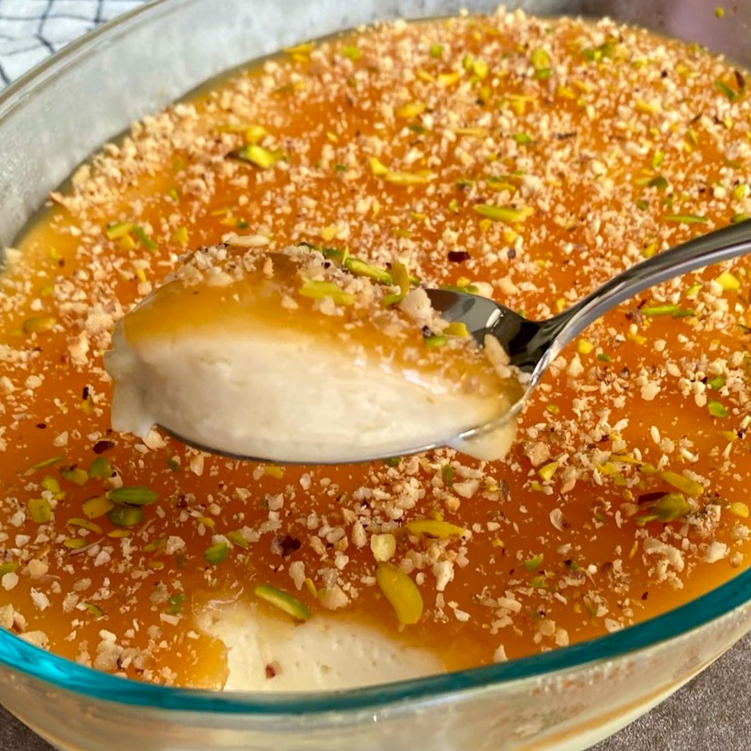 Karamel Soslu Kaşık Tatlısı Tarifi - 3