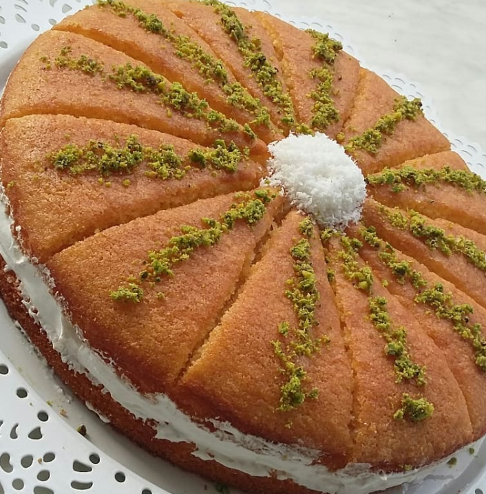 Padişah Yastığı (Yalancı ekmek kadayıfı) - 1